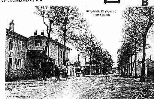 Ville de MARAINVILLER Carte postale ancienne