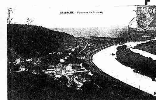 Ville de MARBACHE Carte postale ancienne