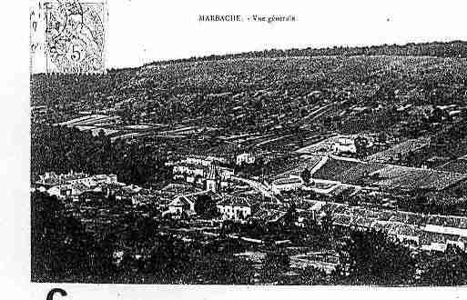 Ville de MARBACHE Carte postale ancienne