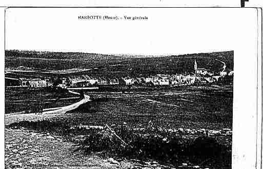 Ville de MARBOTTE Carte postale ancienne