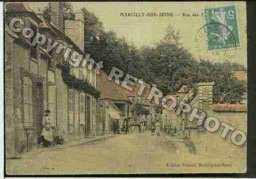 Ville de MARCILLYSURSEINE Carte postale ancienne