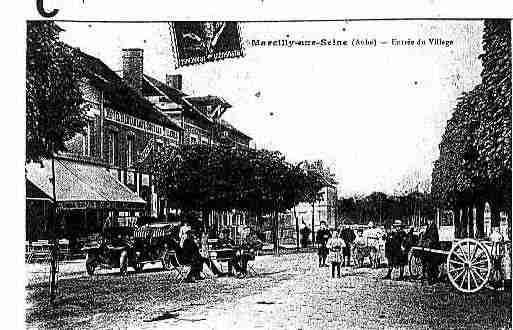 Ville de MARCILLYSURSEINE Carte postale ancienne