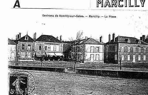 Ville de MARCILLYSURSEINE Carte postale ancienne