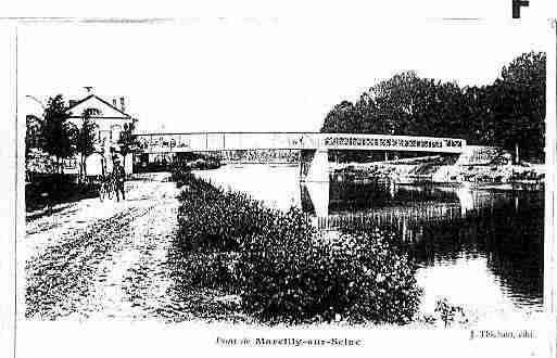 Ville de MARCILLYSURSEINE Carte postale ancienne Ville de MARCILLYSURSEINE Carte postale ancienne