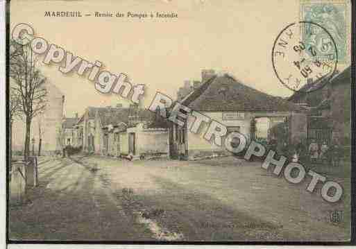 Ville de MARDEUIL Carte postale ancienne