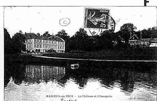 Ville de MAREUILENBRIE Carte postale ancienne