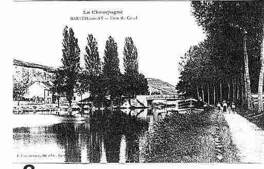 Ville de MAREUILSURAY Carte postale ancienne