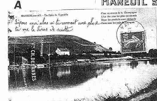 Ville de MAREUILSURAY Carte postale ancienne