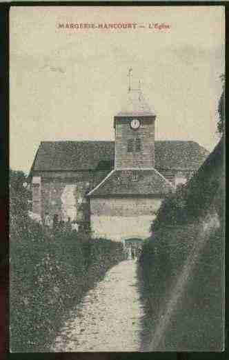 Ville de MARGERIEHANCOURT Carte postale ancienne