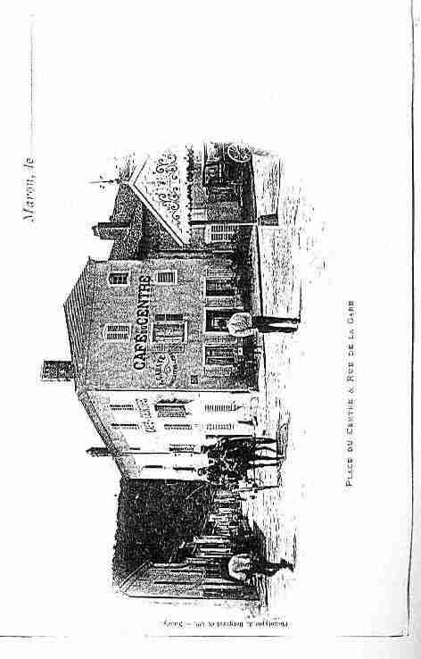 Ville de MARON Carte postale ancienne