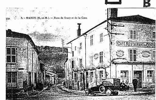 Ville de MARON Carte postale ancienne