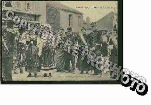 Ville de MARSLATOUR Carte postale ancienne