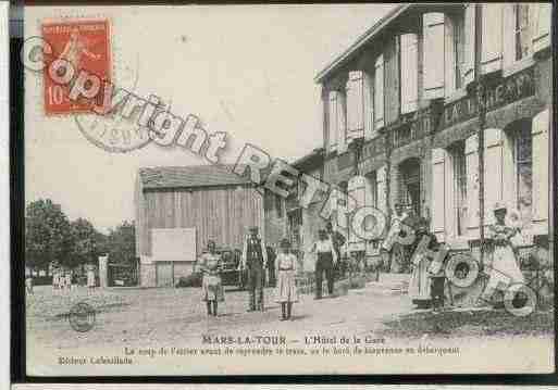 Ville de MARSLATOUR Carte postale ancienne