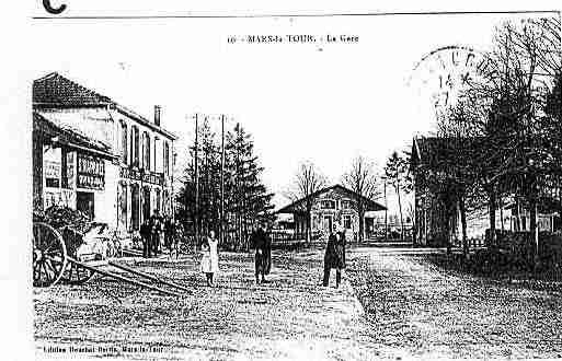 Ville de MARSLATOUR Carte postale ancienne