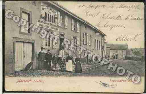 Ville de MARSPICH Carte postale ancienne