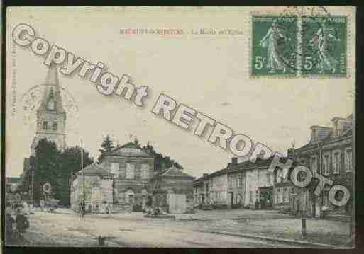 Ville de MAURUPTLEMONTOIS Carte postale ancienne