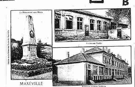 Ville de MAXEVILLE Carte postale ancienne
