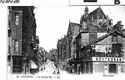 Ville de MAYENNE Carte postale ancienne Ville de MAYENNE Carte postale ancienne