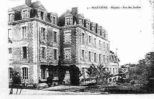 Ville de MAYENNE Carte postale ancienne