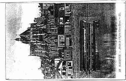 Ville de MAYENNE Carte postale ancienne