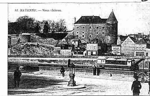 Ville de MAYENNE Carte postale ancienne