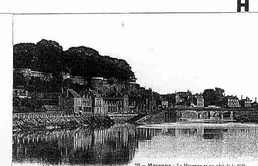 Ville de MAYENNE Carte postale ancienne