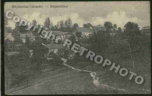 Ville de MEISENTHAL Carte postale ancienne