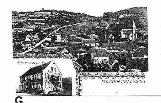 Ville de MEISENTHAL Carte postale ancienne