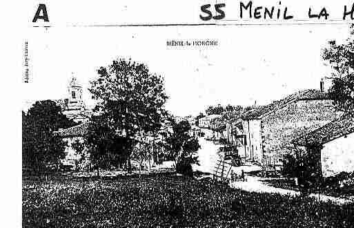 Ville de MENILLAHORGNE Carte postale ancienne