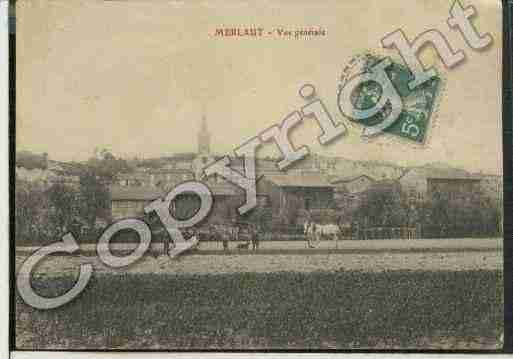 Ville de MERLAUT Carte postale ancienne