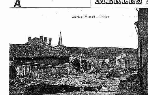 Ville de MERLESSURLOISON Carte postale ancienne Ville de MERLESSURLOISON Carte postale ancienne