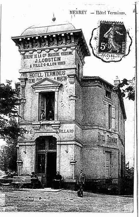 Ville de MERREY Carte postale ancienne Ville de MERREY Carte postale ancienne