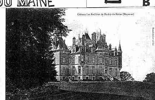 Ville de MESLAYDUMAINE Carte postale ancienne