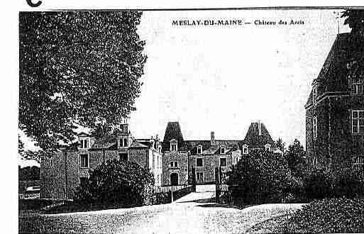 Ville de MESLAYDUMAINE Carte postale ancienne