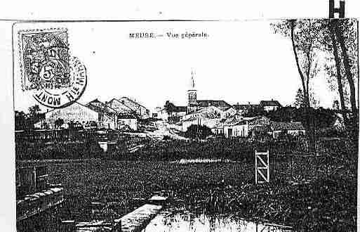 Ville de MEUSE Carte postale ancienne