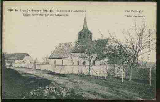Ville de MONDEMENT Carte postale ancienne