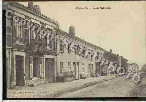 Ville de MONTAUVILLE Carte postale ancienne