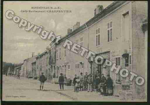 Ville de MONTAUVILLE Carte postale ancienne