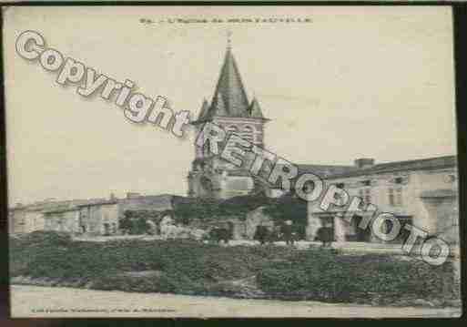 Ville de MONTAUVILLE Carte postale ancienne