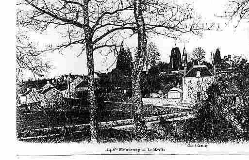 Ville de MONTENAY Carte postale ancienne