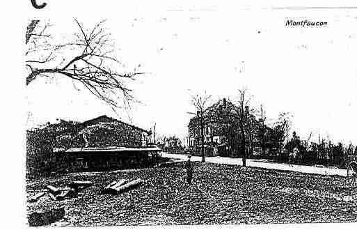 Ville de MONTFAUCOND\\\'ARGONNE Carte postale ancienne Ville de MONTFAUCOND\\\'ARGONNE Carte postale ancienne