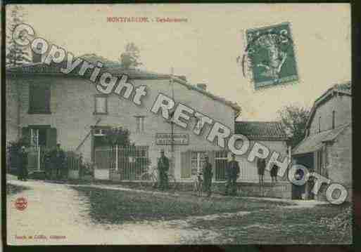 Ville de MONTFAUCOND\'ARGONNE Carte postale ancienne