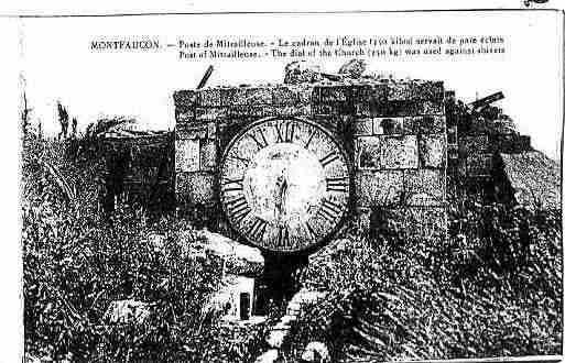 Ville de MONTFAUCOND\\\'ARGONNE Carte postale ancienne Ville de MONTFAUCOND\\\'ARGONNE Carte postale ancienne