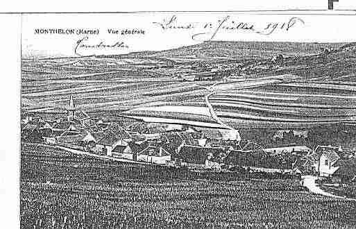 Ville de MONTHELON Carte postale ancienne Ville de MONTHELON Carte postale ancienne