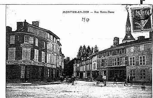 Ville de MONTIERENDER Carte postale ancienne