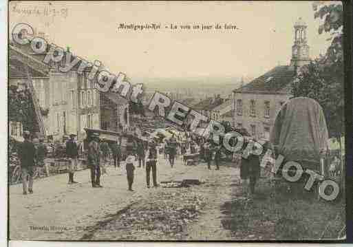 Ville de MONTIGNYLEROI Carte postale ancienne