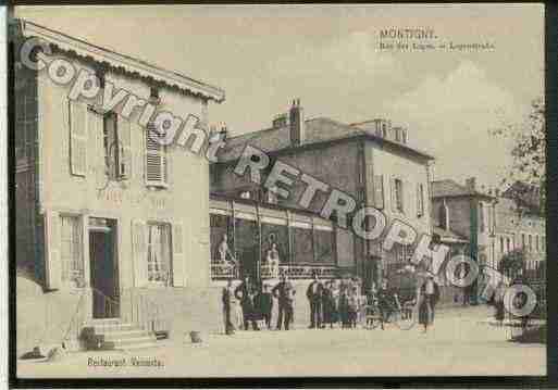 Ville de MONTIGNYLESMETZ Carte postale ancienne