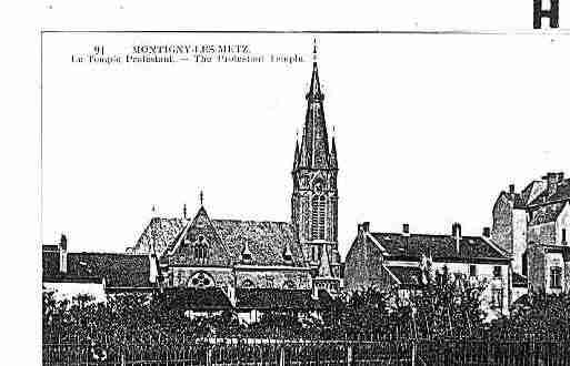 Ville de MONTIGNYLESMETZ Carte postale ancienne