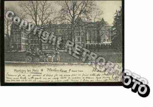 Ville de MONTIGNYLESMETZ Carte postale ancienne