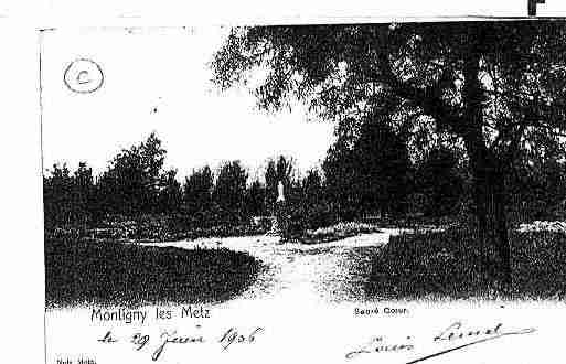 Ville de MONTIGNYLESMETZ Carte postale ancienne